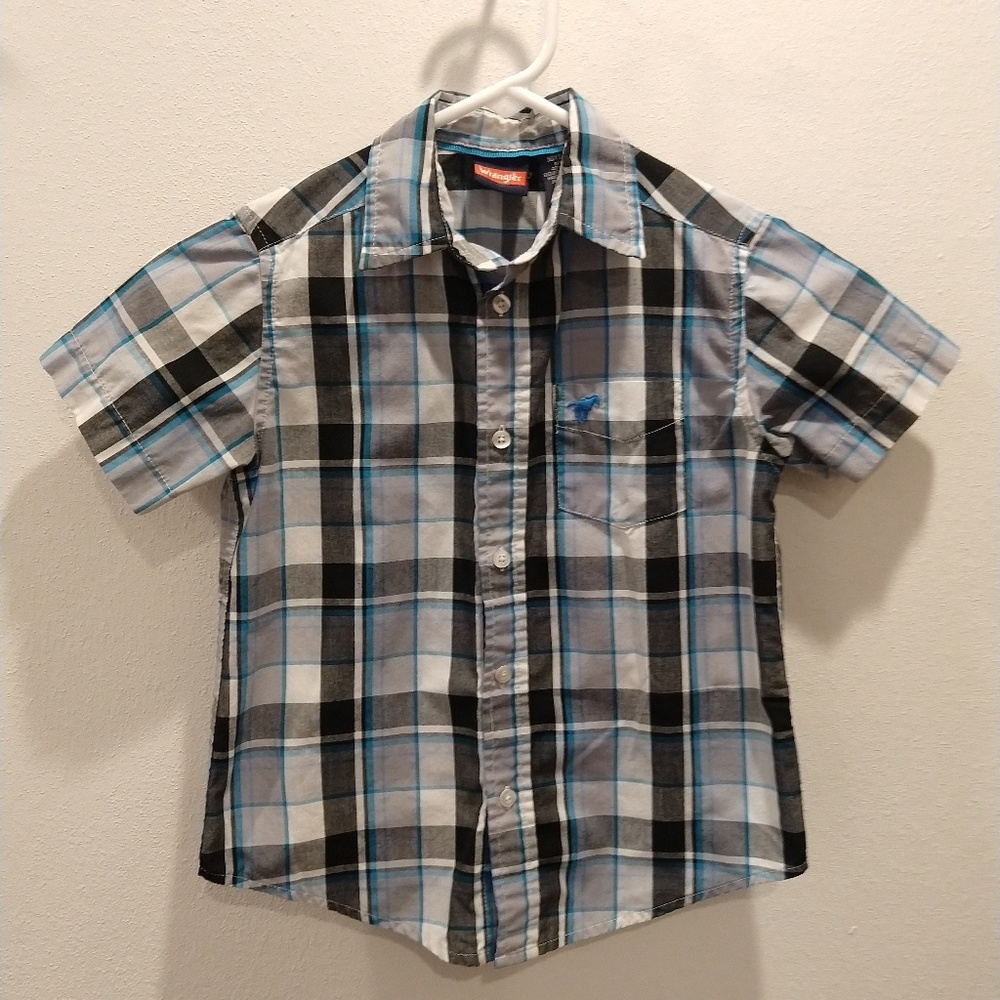 Boys Wrangler Button-down size 4/5